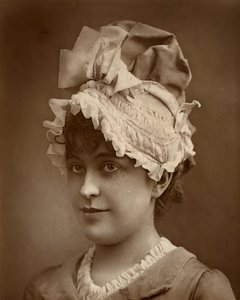 Geraldine Ulmar, yhdysvaltalainen laulaja ja näyttelijä, 1887 tekijältä Ernest Barraud