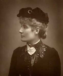 Harriett Jay, brittiläinen kirjailija ja näytelmäkirjailija, 1888 tekijältä Ernest Barraud