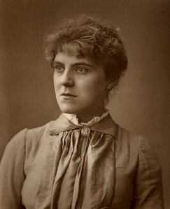 Janet Achurch, brittiläinen näyttelijä ja näyttelijä-manageri, 1887 tekijältä Ernest Barraud