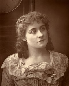 Kate Rorke, brittiläinen näyttelijä, Sophiassa, 1887