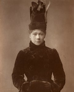 Marie Tempest, brittiläinen näyttelijä ja laulaja, 1888. tekijältä Ernest Barraud