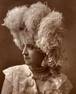 Miss Wadman, brittiläinen näyttelijä, 1888 tekijältä Ernest Barraud