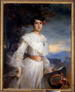 Madeleine Reclusin muotokuva. Ernest Bordesin maalaus (1852-1914) tekijältä Ernest Bordes