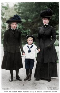 Queen Mary, Prinsessa Mary ja Prinssi John, 1910-luku