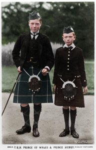 Walesin prinssi ja prinssi Henry, vuodelta 1910