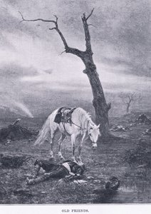 Vanhoja ystäviä, The Magazine of Art 1893, Cassell and Company -lehdestä. tekijältä Ernest Crofts