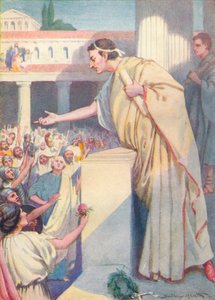 Seuraavana aamuna Cicero piti toisen puheen Catilinaa vastaan, vuonna 1912 1912