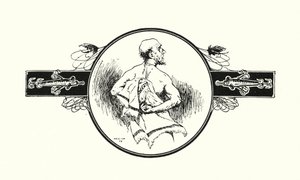 Kalastaja kuivaa selkäänsä (litografia) tekijältä Ernest Edward Briggs