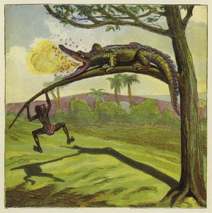 Krokotiili tekijältä Ernest Henry Griset