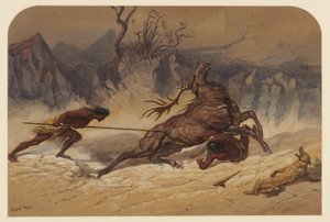 Metsästys, 1871 tekijältä Ernest Henry Griset