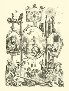 National Nursery Rhymes, Frontispiece tekijältä Ernest Henry Griset