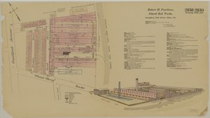 Frankford Ave. ja Wheatsheaf Lane, Hexamer General Surveys, 1895.