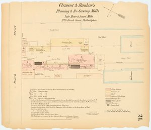 Hexamer General Survey; osa 1, levy 21, 1866 (käsinvärinen kaiverrus) tekijältä Ernest Hexamer