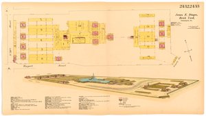 Hexamer General Survey; osa 25, levy 2432-2433, 1891 (käsinvärinen kaiverrus)