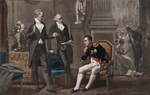 Napoleon, Goethe ja Wieland (väripainos)