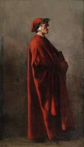 Dante Alighieri 1265-1321. tekijältä Jean Louis Ernest Meissonier