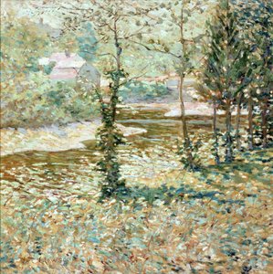 Maaseutumaisema, talvi, 1910