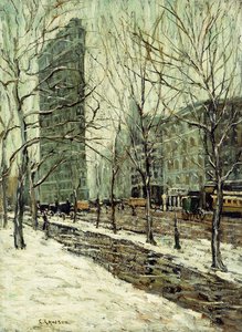 Flatiron-rakennus tekijältä Ernest Lawson