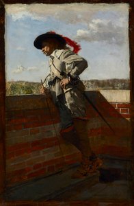 Terassilla tekijältä Ernest Meissonier