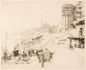 Moskeija ja temppeli, 1900-luku (etsaus ja kuivakärki)