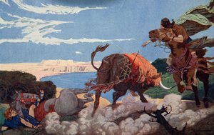 "Ishtarin härän teurastus", 1915.
