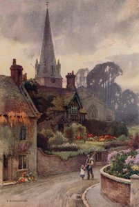 Edwinstowe (väri litho)