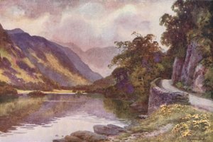 Ullswater (väri litho) tekijältä Ernest William Haslehust