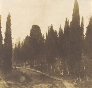 Turkki: Scutarin hautausmaa,1852 (kuva). tekijältä Ernest de Caranza