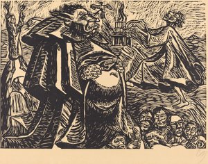God Belly, 1921. tekijältä Ernst Barlach