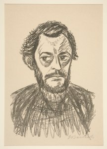 Omakuva III (omakuva III) tekijältä Ernst Barlach