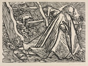 Jumalan muodonmuutokset: jumalallinen kerjäläinen tekijältä Ernst Barlach