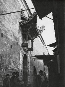 Hengchoufu, Hunan, Kuja (s/w valokuva)