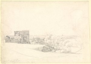 Via Appia Antica ja Cecilia Metellan hauta tekijältä Ernst Fries