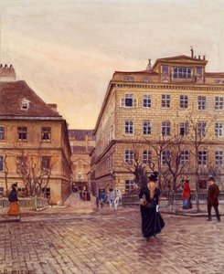 Getreidemarkt ja Papagenogasse Wienissä