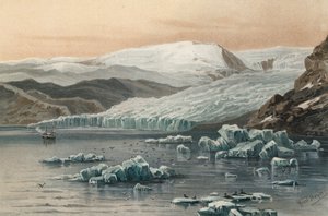 Tyndall-jäätikkö, Luoteis-Grönlanti tekijältä Ernst Heyn