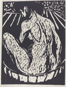 Nu femení, 1908. finlandès tekijältä Ernst Ludwig Kirchner