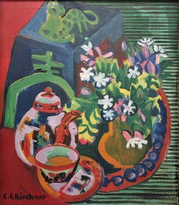 1920 Kirchner asetelma tekijältä Ernst Ludwig Kirchner