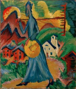 Alpleben tekijältä Ernst Ludwig Kirchner