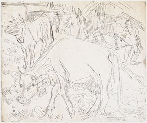 Alppimaisema tekijältä Ernst Ludwig Kirchner