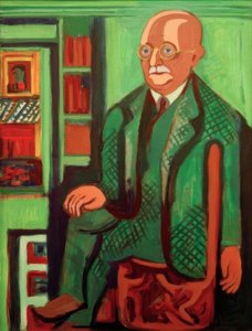 Muotokuva Dr. Hagemann tekijältä Ernst Ludwig Kirchner