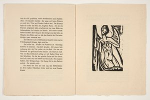 Kanoness ja kuolema. Kuvituksia Alfred Doeblinin romaaniin tekijältä Ernst Ludwig Kirchner
