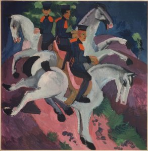 Die Reitschule tekijältä Ernst Ludwig Kirchner