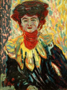 Doris niskassa tekijältä Ernst Ludwig Kirchner