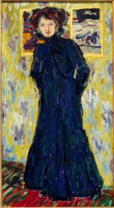 Doris, stehend tekijältä Ernst Ludwig Kirchner