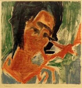 E.L.Kirchner, Nuori tyttö tekijältä Ernst Ludwig Kirchner