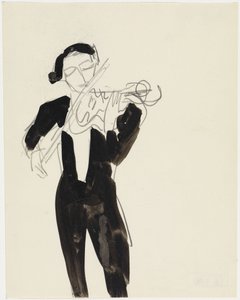 viulisti tekijältä Ernst Ludwig Kirchner