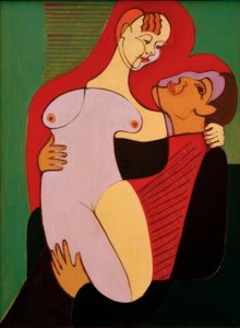 Suuret rakastajat (aviopari Hembus) tekijältä Ernst Ludwig Kirchner