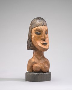 Naisen pää tekijältä Ernst Ludwig Kirchner