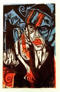 Taistelut (rakkauden piina) tekijältä Ernst Ludwig Kirchner