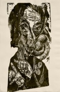 Sairaiden pää - Omakuva tekijältä Ernst Ludwig Kirchner